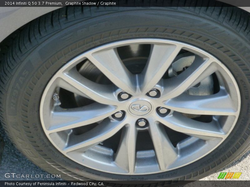 Graphite Shadow / Graphite 2014 Infiniti Q 50 3.7 Premium
