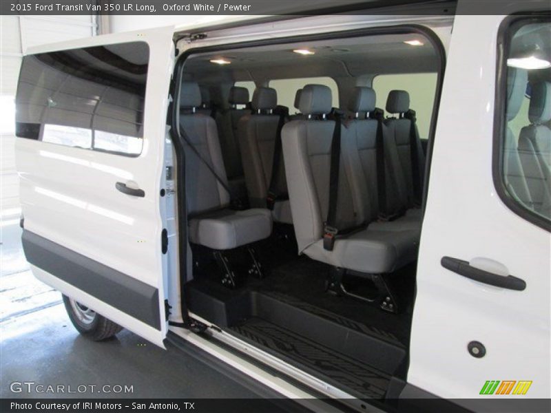  2015 Transit Van 350 LR Long Pewter Interior