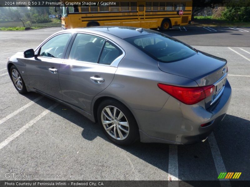 Graphite Shadow / Graphite 2014 Infiniti Q 50 3.7 Premium