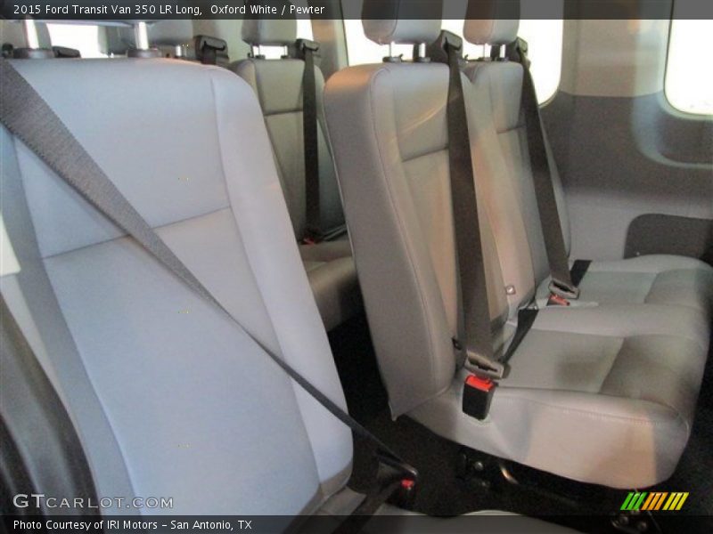 Rear Seat of 2015 Transit Van 350 LR Long