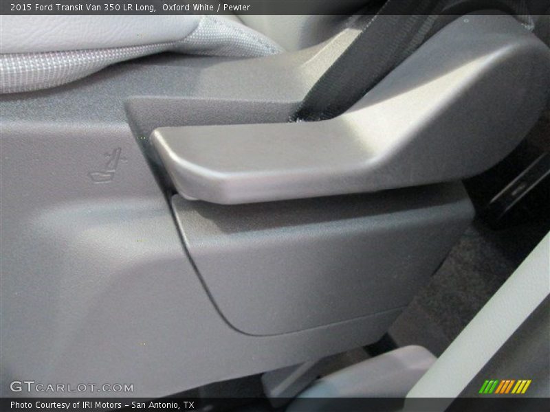 Oxford White / Pewter 2015 Ford Transit Van 350 LR Long