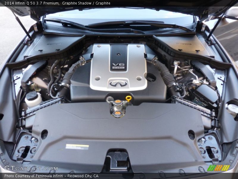 Graphite Shadow / Graphite 2014 Infiniti Q 50 3.7 Premium