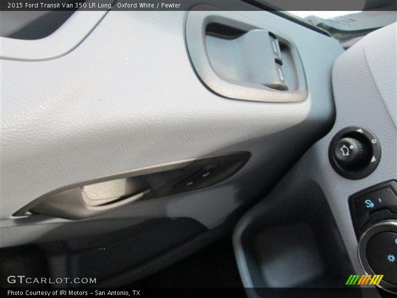 Oxford White / Pewter 2015 Ford Transit Van 350 LR Long