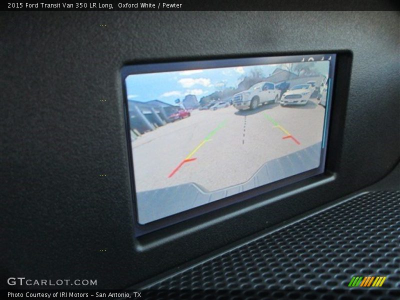 Oxford White / Pewter 2015 Ford Transit Van 350 LR Long