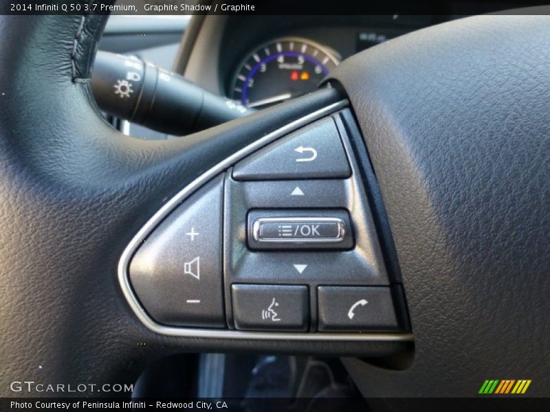 Graphite Shadow / Graphite 2014 Infiniti Q 50 3.7 Premium
