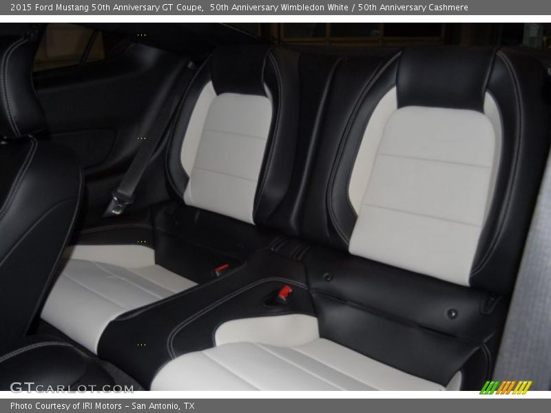 50th Anniversary Wimbledon White / 50th Anniversary Cashmere 2015 Ford Mustang 50th Anniversary GT Coupe