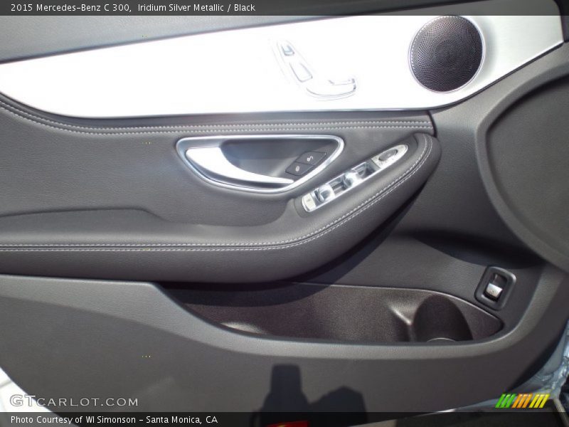 Iridium Silver Metallic / Black 2015 Mercedes-Benz C 300