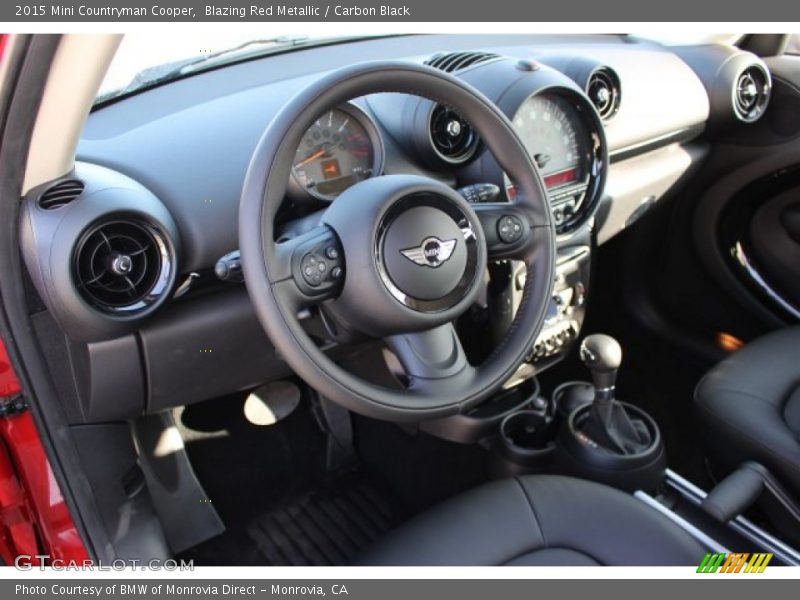 Blazing Red Metallic / Carbon Black 2015 Mini Countryman Cooper