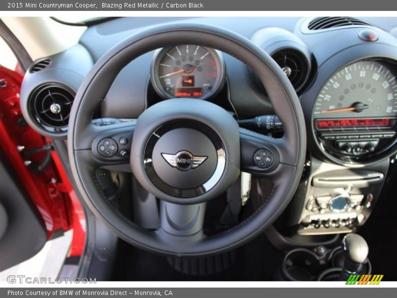 Blazing Red Metallic / Carbon Black 2015 Mini Countryman Cooper