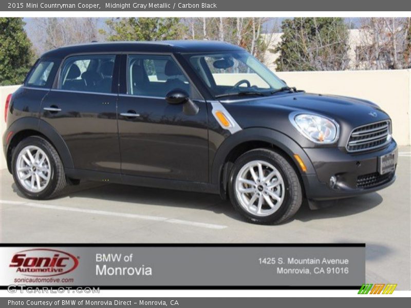 Midnight Gray Metallic / Carbon Black 2015 Mini Countryman Cooper