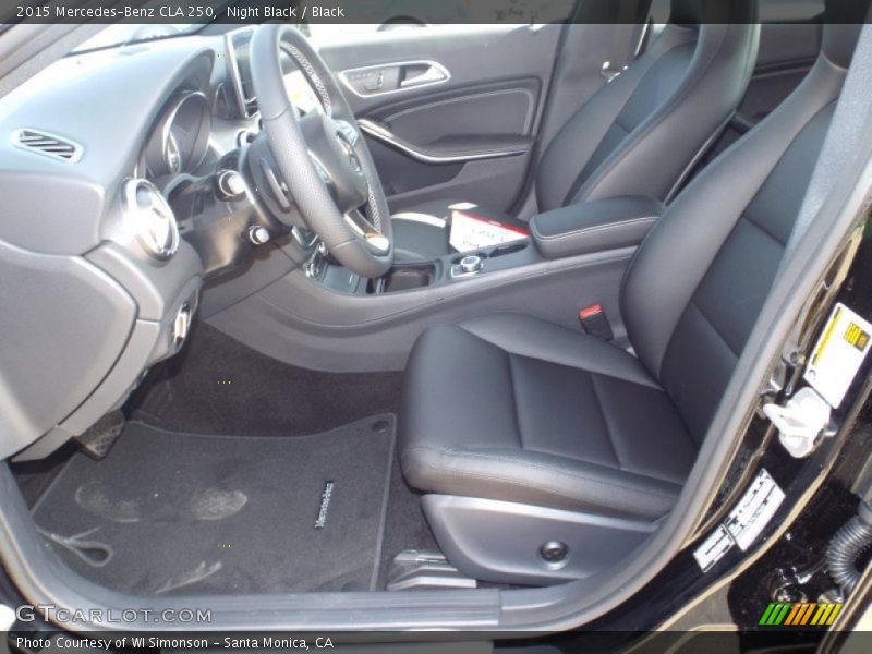 Night Black / Black 2015 Mercedes-Benz CLA 250