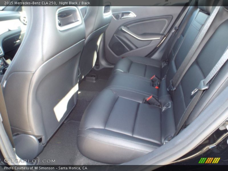 Night Black / Black 2015 Mercedes-Benz CLA 250