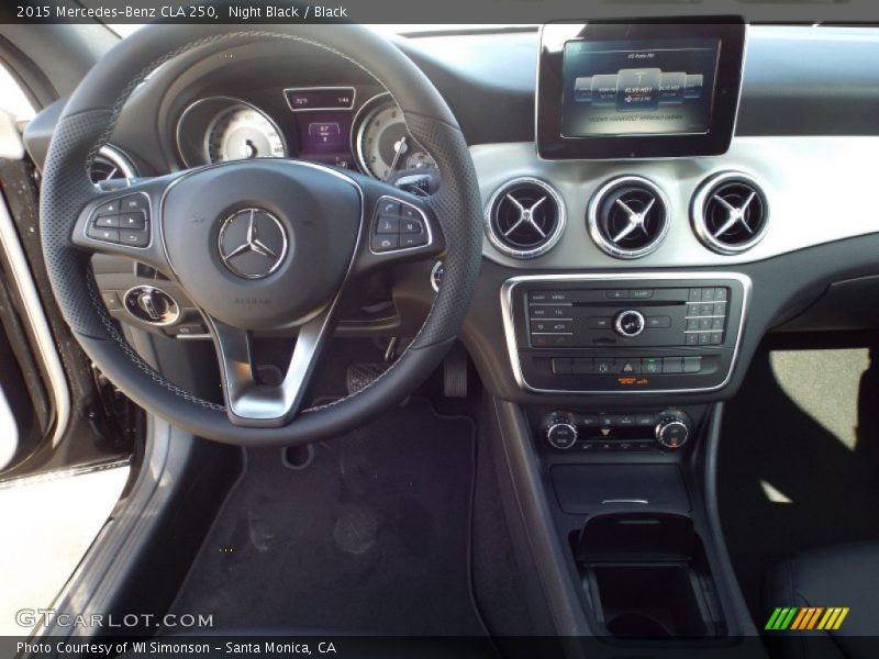 Night Black / Black 2015 Mercedes-Benz CLA 250