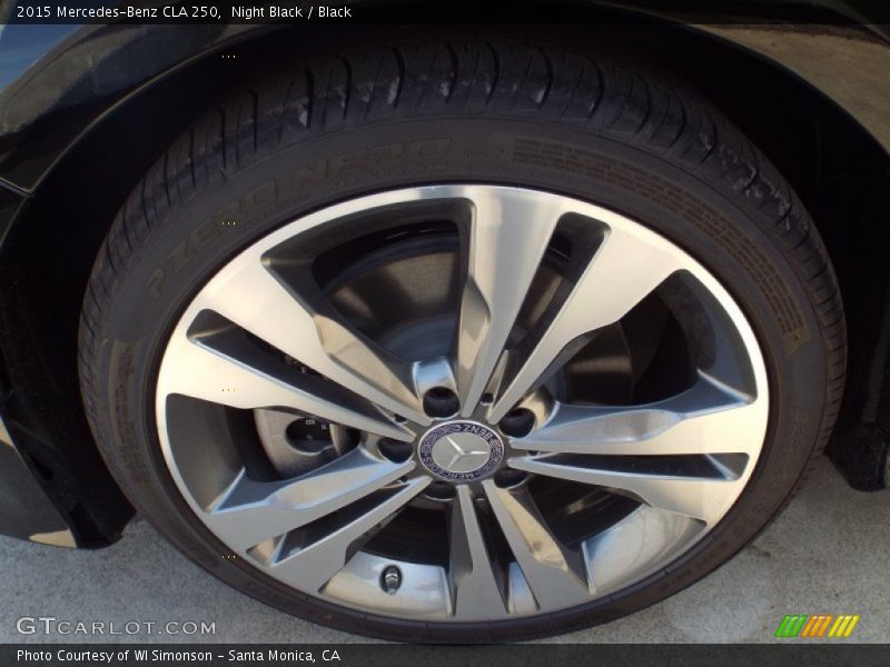 Night Black / Black 2015 Mercedes-Benz CLA 250