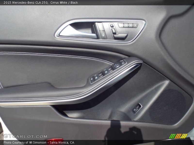 Cirrus White / Black 2015 Mercedes-Benz CLA 250
