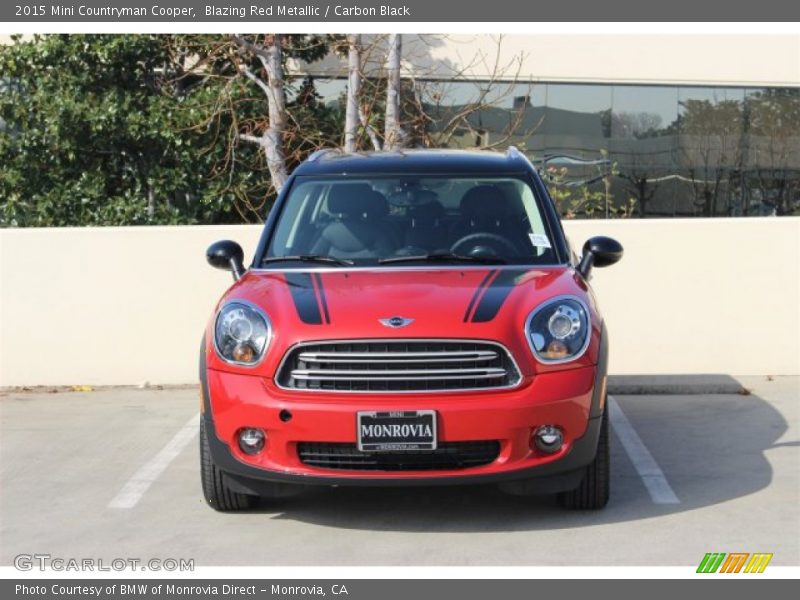Blazing Red Metallic / Carbon Black 2015 Mini Countryman Cooper