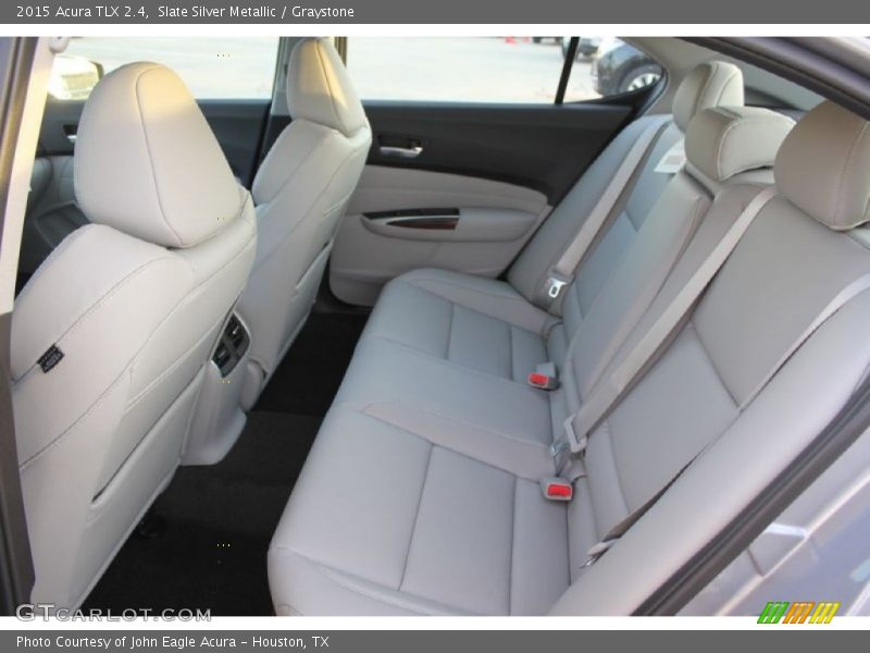 Slate Silver Metallic / Graystone 2015 Acura TLX 2.4