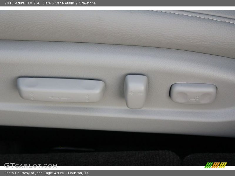 Slate Silver Metallic / Graystone 2015 Acura TLX 2.4