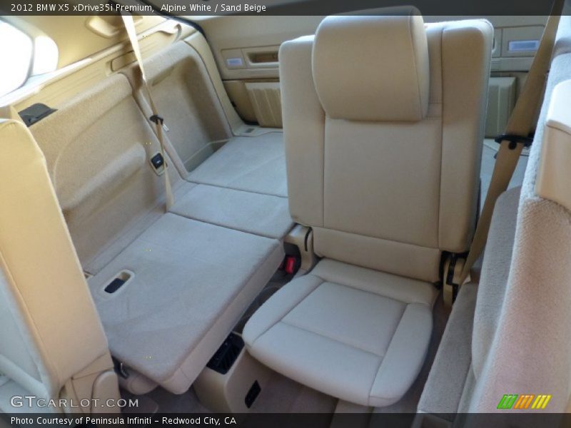 Alpine White / Sand Beige 2012 BMW X5 xDrive35i Premium