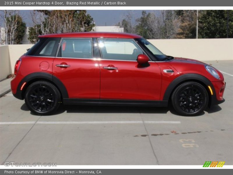  2015 Cooper Hardtop 4 Door Blazing Red Metallic