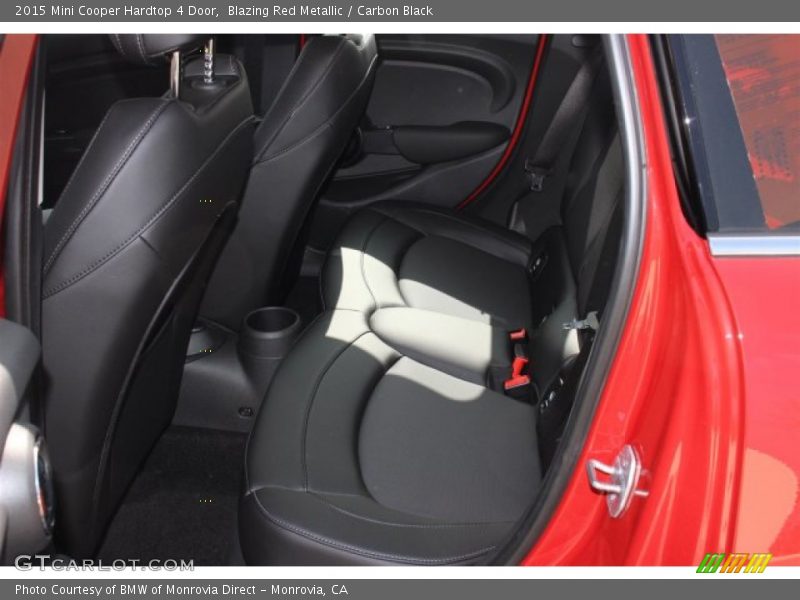 Blazing Red Metallic / Carbon Black 2015 Mini Cooper Hardtop 4 Door