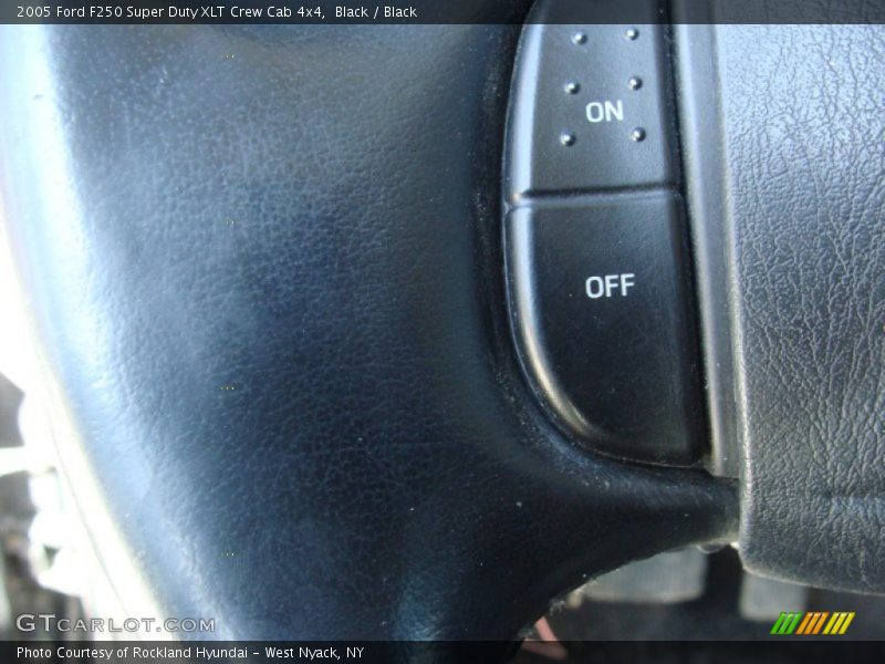 Black / Black 2005 Ford F250 Super Duty XLT Crew Cab 4x4