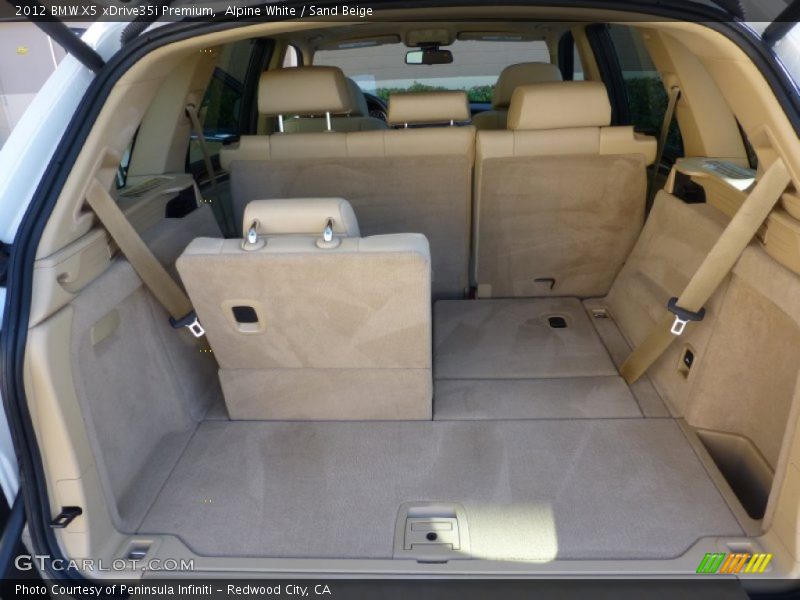Alpine White / Sand Beige 2012 BMW X5 xDrive35i Premium