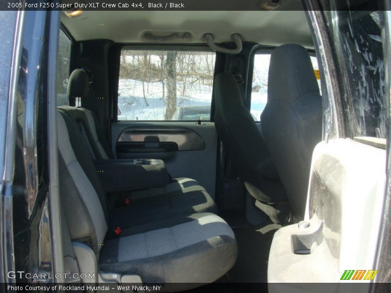 Black / Black 2005 Ford F250 Super Duty XLT Crew Cab 4x4