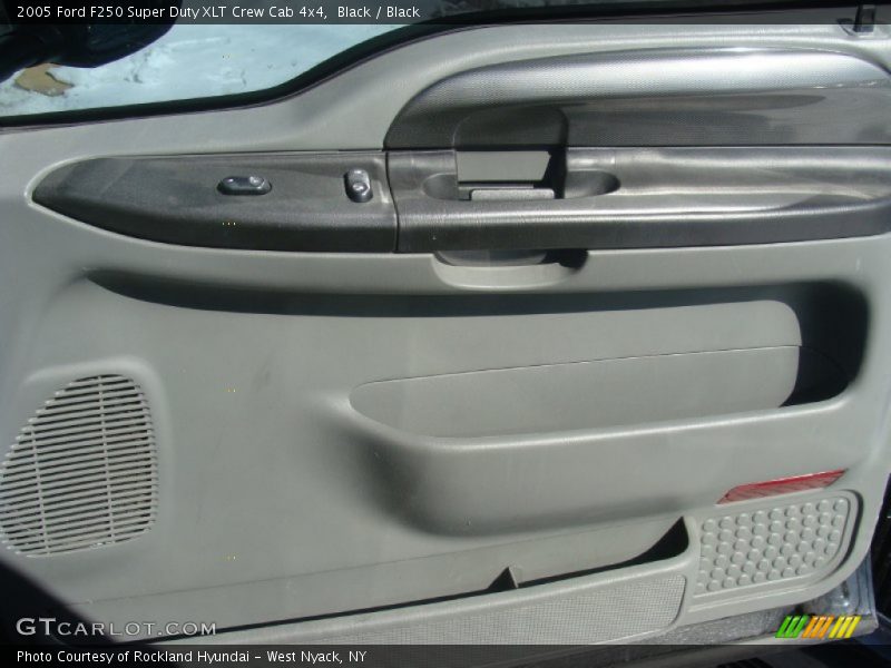 Black / Black 2005 Ford F250 Super Duty XLT Crew Cab 4x4