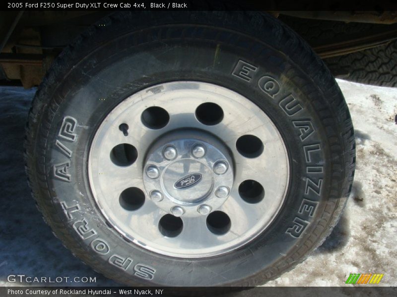 Black / Black 2005 Ford F250 Super Duty XLT Crew Cab 4x4