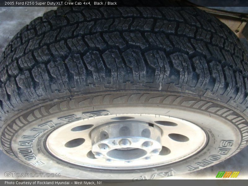 Black / Black 2005 Ford F250 Super Duty XLT Crew Cab 4x4