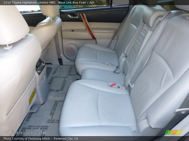 Wave Line Blue Pearl / Ash 2010 Toyota Highlander Limited 4WD