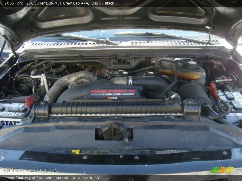 Black / Black 2005 Ford F250 Super Duty XLT Crew Cab 4x4
