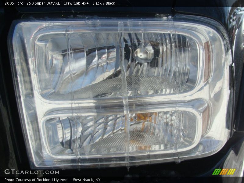 Black / Black 2005 Ford F250 Super Duty XLT Crew Cab 4x4