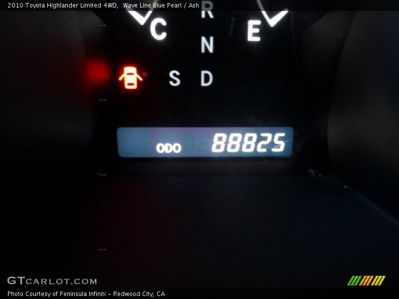 Wave Line Blue Pearl / Ash 2010 Toyota Highlander Limited 4WD