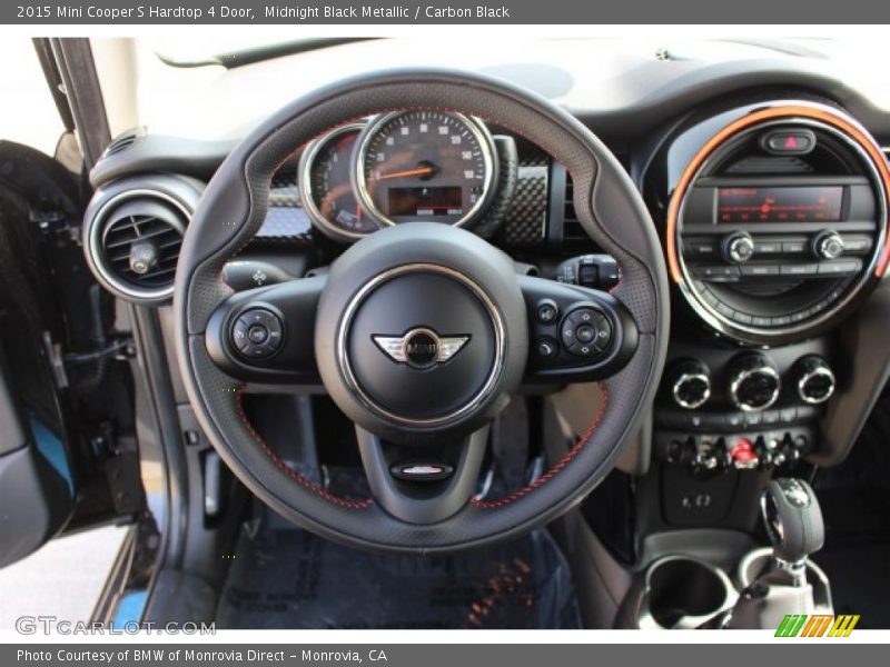 Midnight Black Metallic / Carbon Black 2015 Mini Cooper S Hardtop 4 Door
