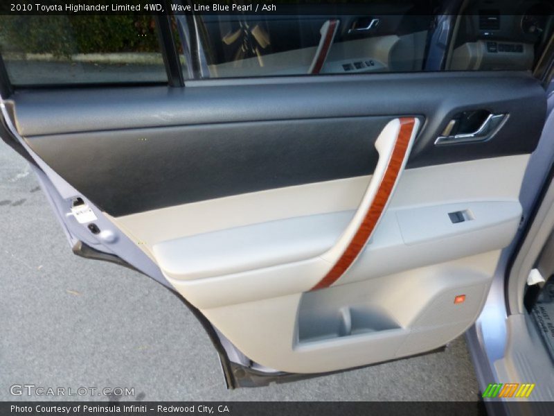 Wave Line Blue Pearl / Ash 2010 Toyota Highlander Limited 4WD