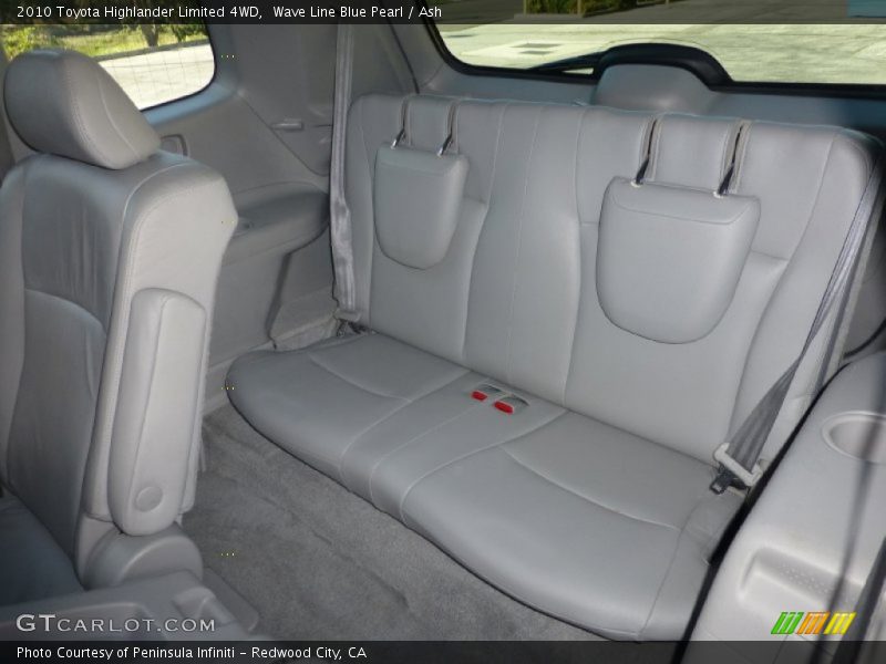 Wave Line Blue Pearl / Ash 2010 Toyota Highlander Limited 4WD