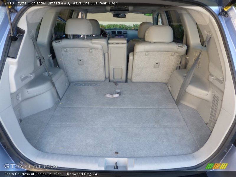 Wave Line Blue Pearl / Ash 2010 Toyota Highlander Limited 4WD