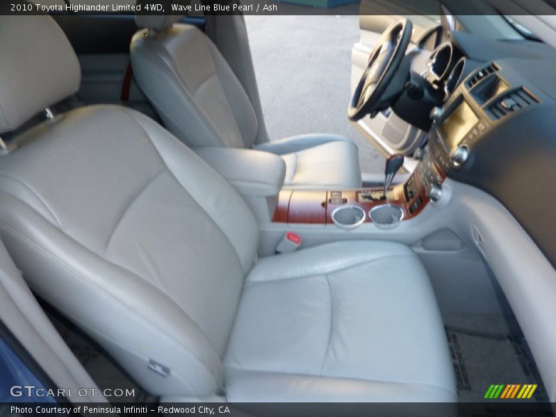 Wave Line Blue Pearl / Ash 2010 Toyota Highlander Limited 4WD