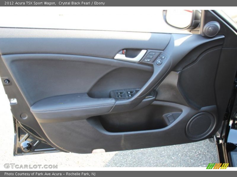 Crystal Black Pearl / Ebony 2012 Acura TSX Sport Wagon