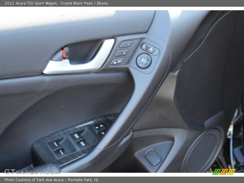 Crystal Black Pearl / Ebony 2012 Acura TSX Sport Wagon