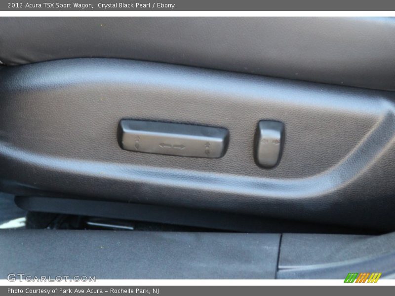 Crystal Black Pearl / Ebony 2012 Acura TSX Sport Wagon