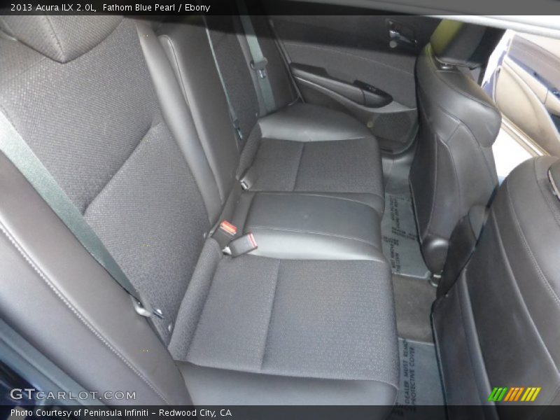 Fathom Blue Pearl / Ebony 2013 Acura ILX 2.0L