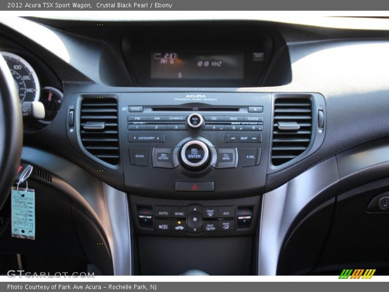 Crystal Black Pearl / Ebony 2012 Acura TSX Sport Wagon