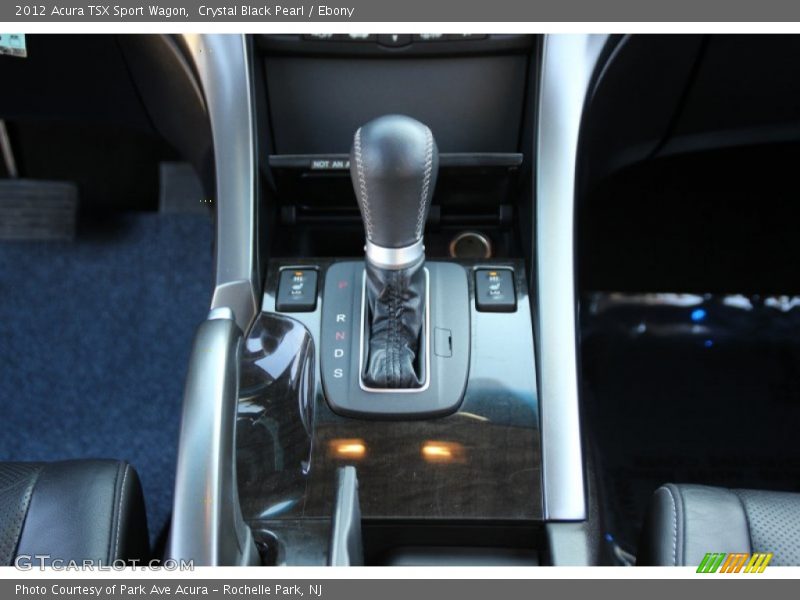 Crystal Black Pearl / Ebony 2012 Acura TSX Sport Wagon