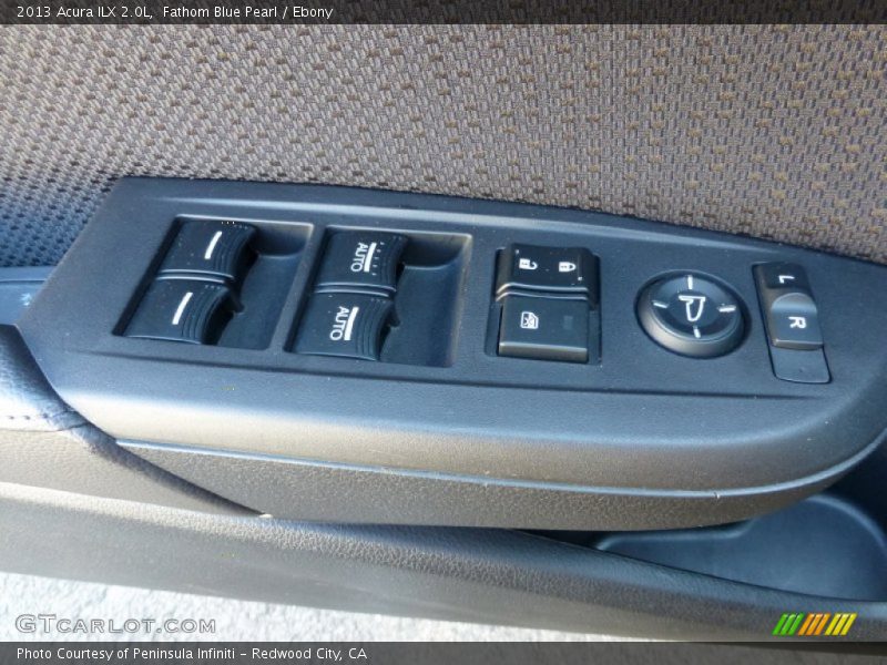 Fathom Blue Pearl / Ebony 2013 Acura ILX 2.0L