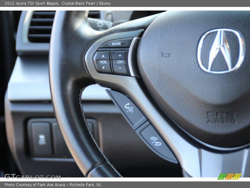Crystal Black Pearl / Ebony 2012 Acura TSX Sport Wagon