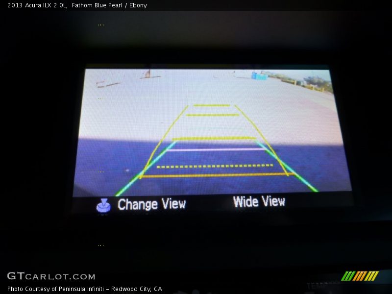 Fathom Blue Pearl / Ebony 2013 Acura ILX 2.0L