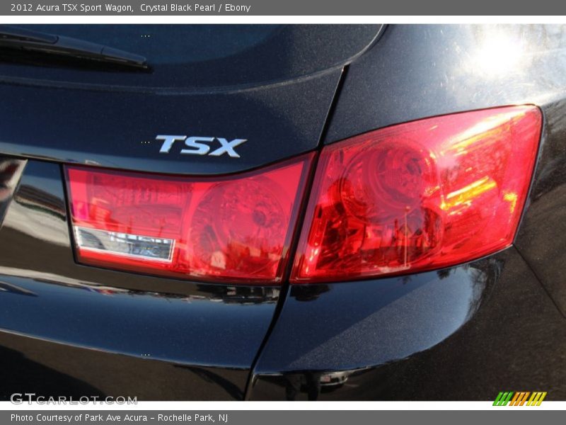 Crystal Black Pearl / Ebony 2012 Acura TSX Sport Wagon